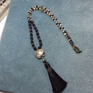 Mala style necklace
